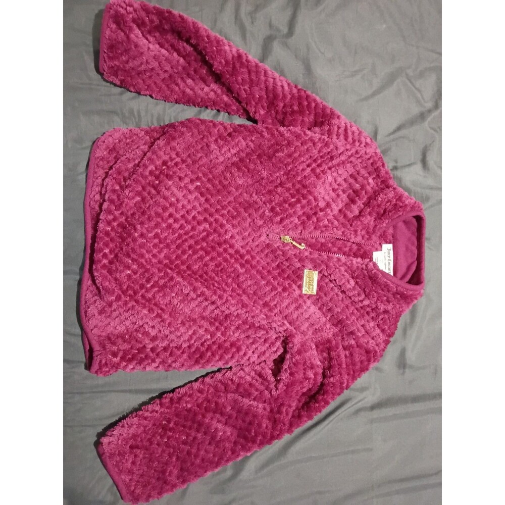Kids Juicy Couture Size 4 Sweater ,New ! Purple Color ,Plush! Authentic.